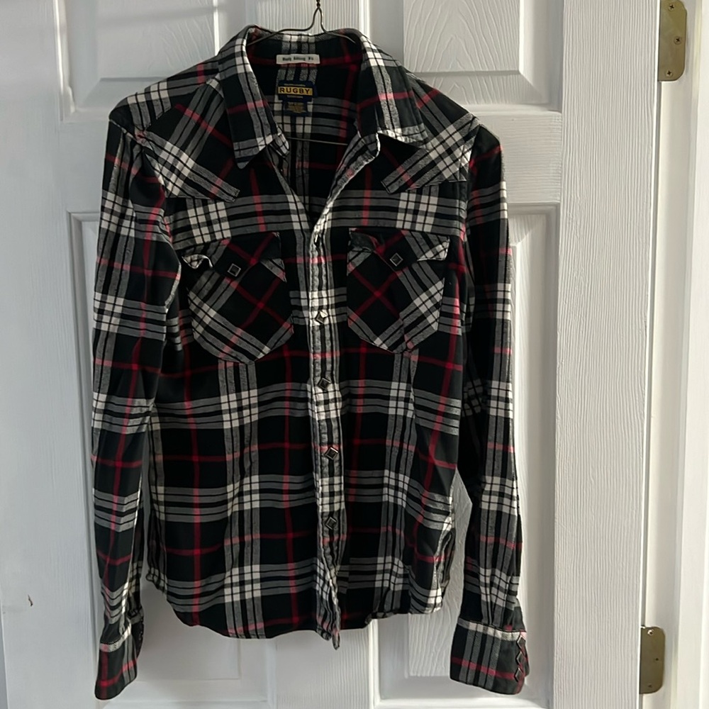 Cotton flannel shirt